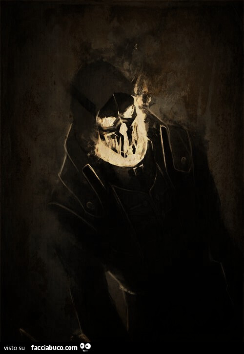 Maschera scheletro