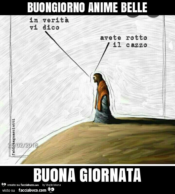 Buongiorno anime belle buona giornata