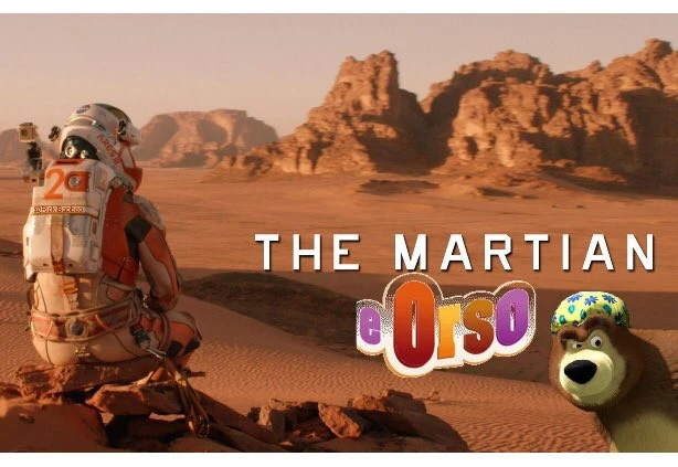 Martian e orso