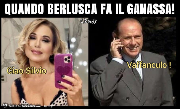 Quando berlusca fa il ganassa