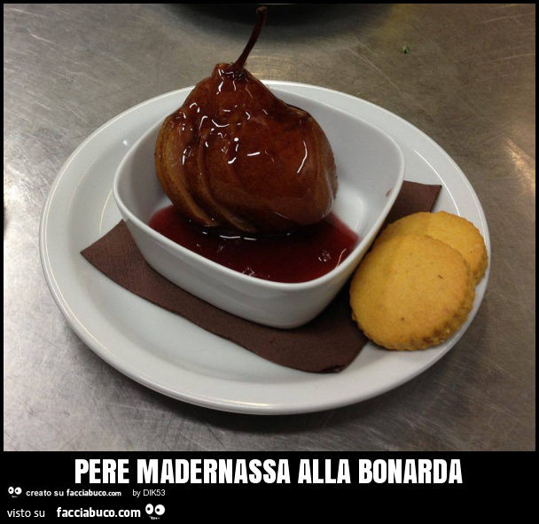 Pere madernassa alla bonarda