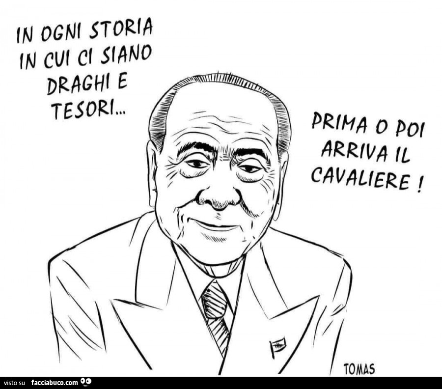 Io ogni storia in cui ci siano draghi e tesori prima o poi arriva il cavaliere