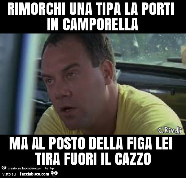 Rimorchi una tipa la porti in camporella ma al posto della figa lei tira fuori il cazzo