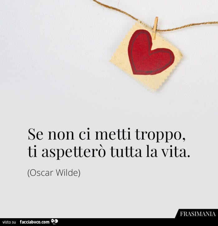 per tutta la vita testo