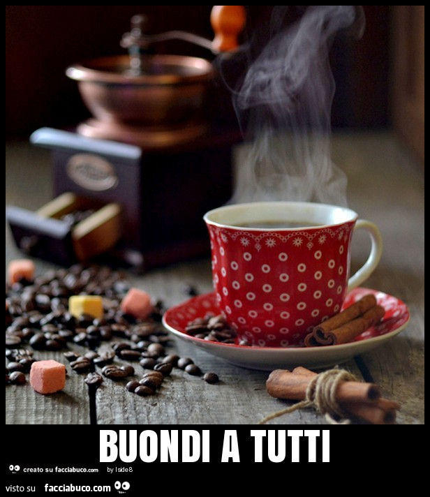 Buondi a tutti