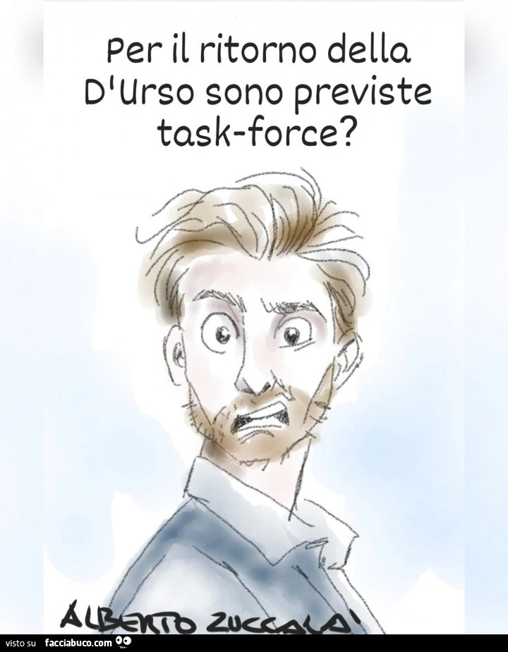 Per il ritorno della d'urso sono previste task-force?