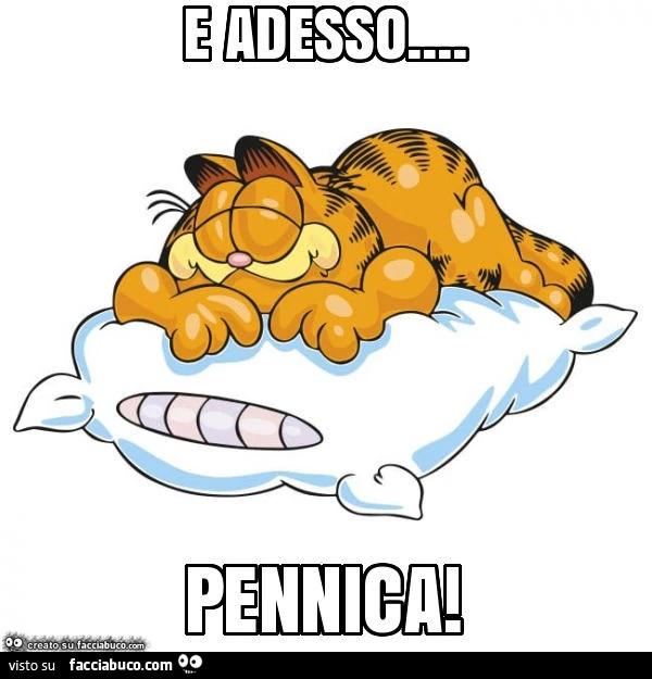 E adesso&hellip; pennica