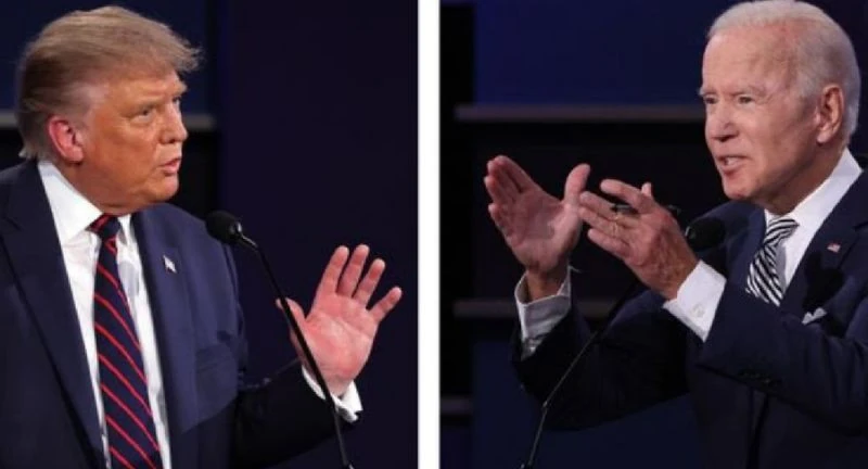 SCONTRO OSCENO TRA TRUMP E BIDEN