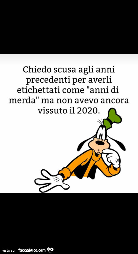2020 anno di merda