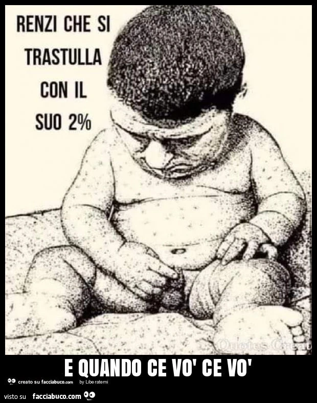 E quando ce vò ce vò