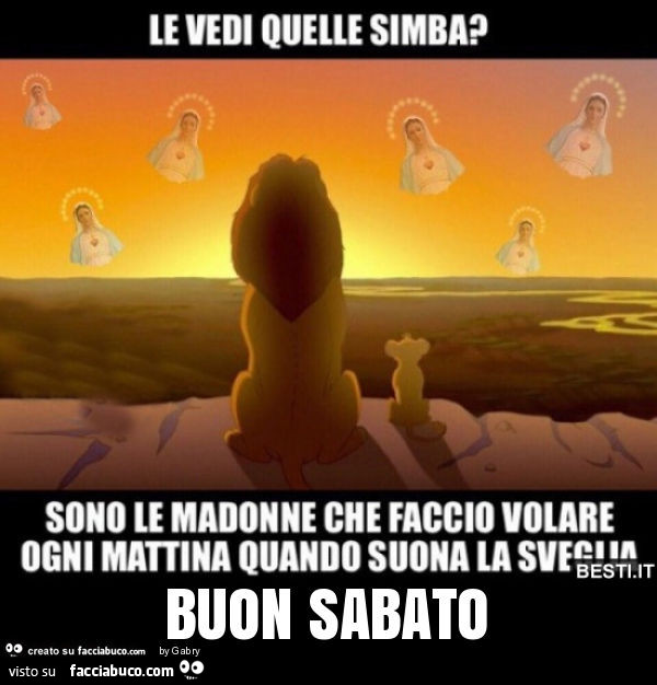 Buon sabato