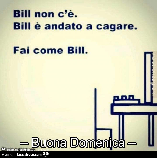 Buona domenica