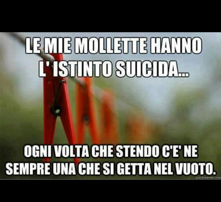 Mollette con istinto suicida