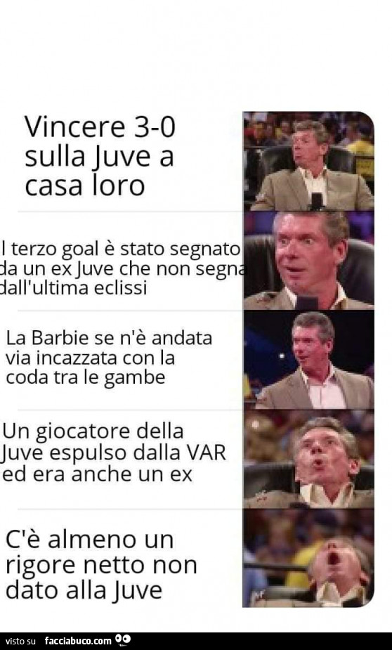 Momenti di gioia infinita… post satirico pubblicato da Frankoski